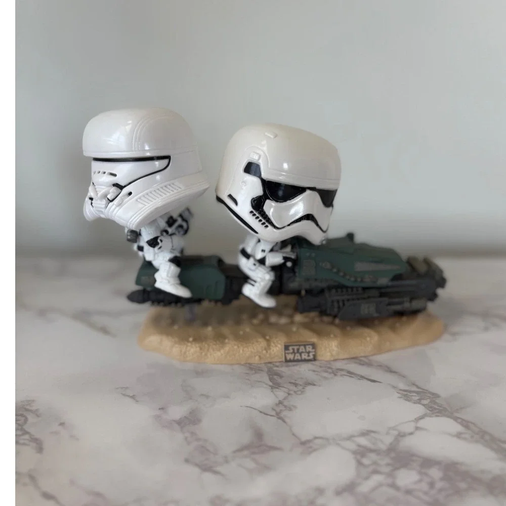 Star Wars Stormtrooper Speeder Bike Funko Pop!‎ Bobblehead Figurine